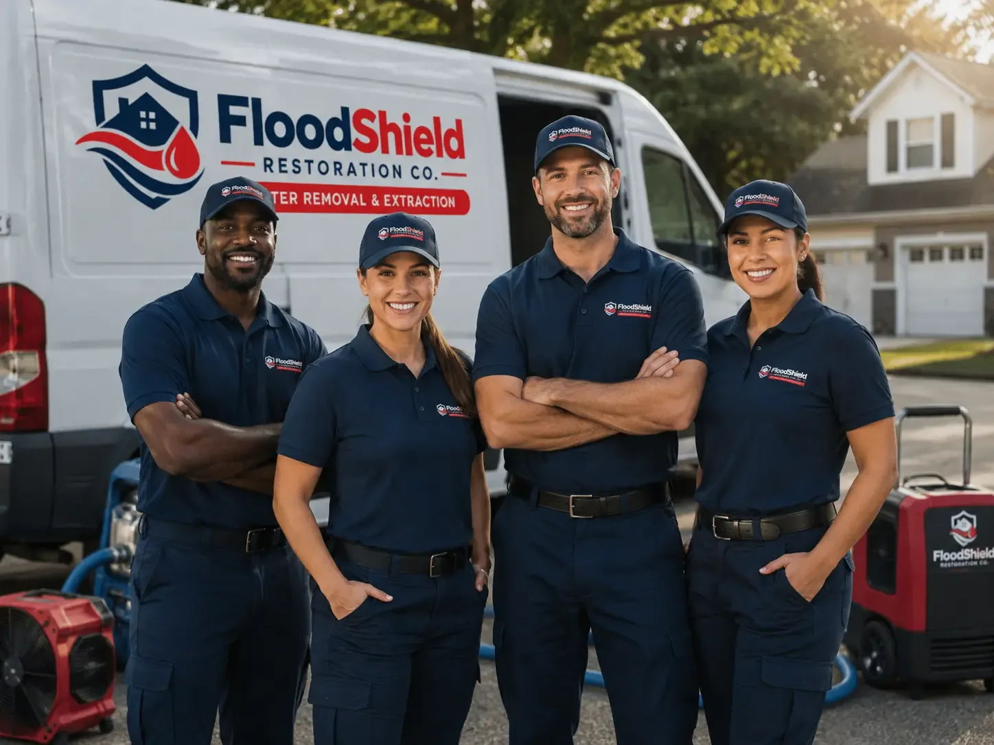 Flood Damage Restoration company in East Nassau, NY